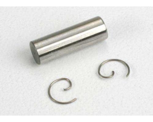 TRX5231 Wrist pin, wrist pin clips (2) (TRX 2.5, 2.5R)