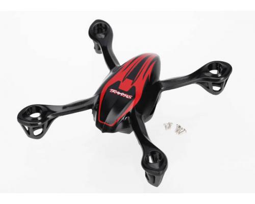 Traxxas TRX6212 Cabine bovenste en onderste, QR-1 rood