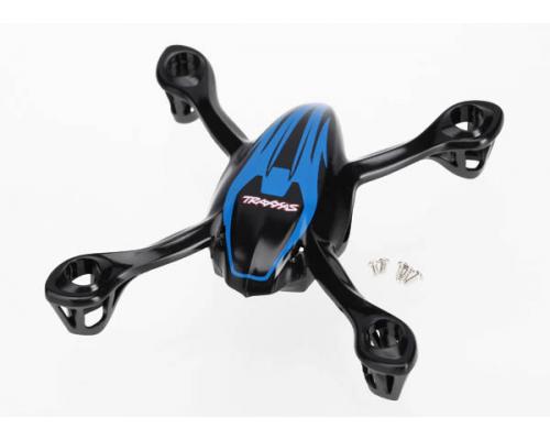 Traxxas TRX6213 Cabine bovenste en onderste, QR-1, blauw