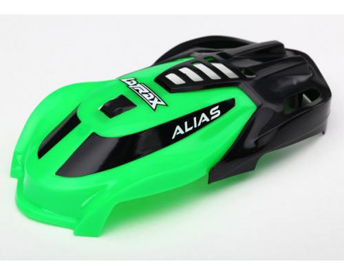 Traxxas TRX6614 Canopy, Alias&#8203;&#8203;, groen / 1.6x5mm BCS (zelftappend) (3)