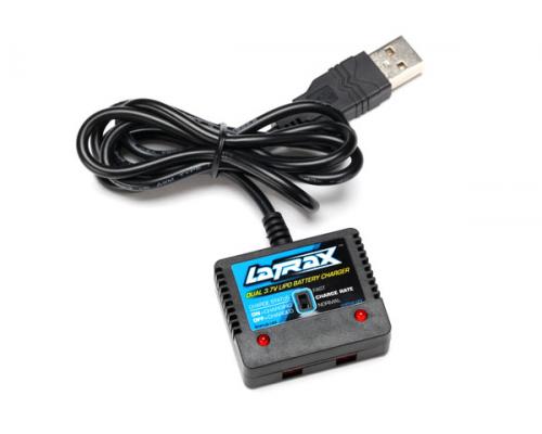 Traxxas TRX6638 Lader, USB, dual-port (hoog rendement)