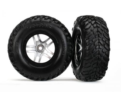 Traxxas TRX6892R Banden & wielen gemonteerd, gelijmd