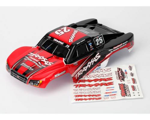 Traxxas TRX7084R Body, Mark Jenkins # 25, 1/16 Slash