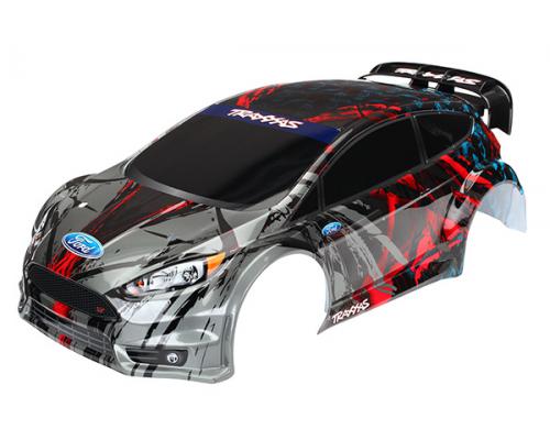 Traxxas TRX7416 Body, Ford Fiesta ST Rally (geverfd, stickers aangebracht)