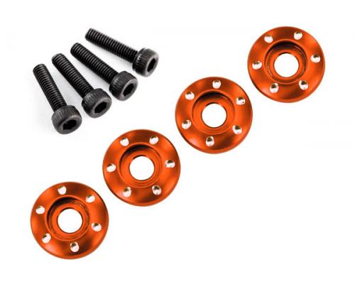 Traxxas TRX7668X Wielmoer sluitring, gefreesd aluminium