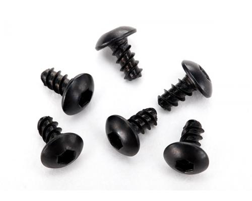 Traxxas TRX7944 Schroeven, 2.6x5mm bolle-kop machine (6)