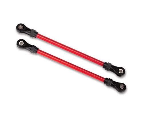 Traxxas TRX8143R Ophangarmen, voorkant onder, rood (2) (5x104mm, gepoedercoat staal) (samengesteld m