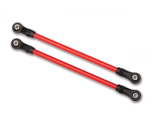 Traxxas TRX8145R Ophangarmen, achterbenen, rood (2) (5x115 mm, gepoedercoat staal) (samengesteld met