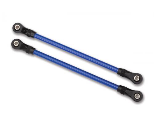 Traxxas TRX8145X Ophangarmen, achterbenen, blauw (2) (5x115mm, gepoedercoat staal) (samengesteld met
