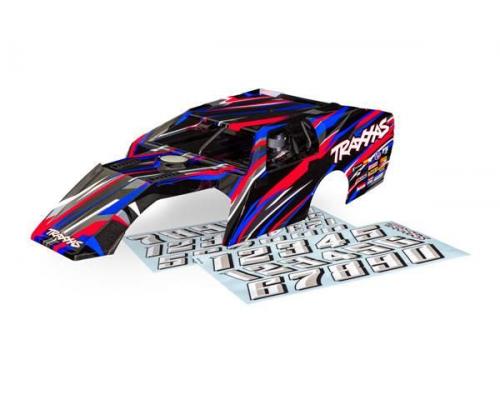 Traxxas  TRX10411-RED Body, Slash Mudboss, red