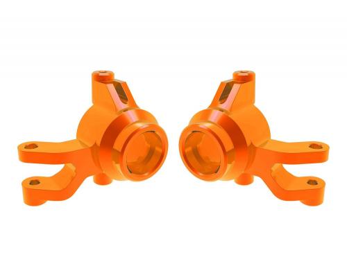 Traxxas 10734-RED Steering blocks, 6061-T6 aluminum (orange-anodized)