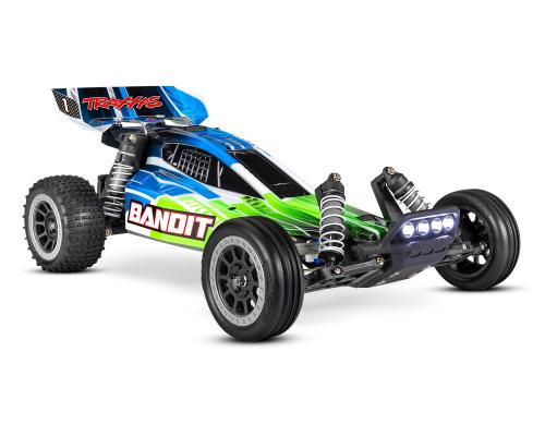 Traxxas Bandit TQ 2,4GHz LED-lampjes (incl. batterij/oplader) - Groen