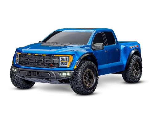 Traxxas FORD F-150 RAPTOR  4X4: 1/10 SCALE 4WD TRUCK WITH TQI BLUE TRX101076-4BLUE