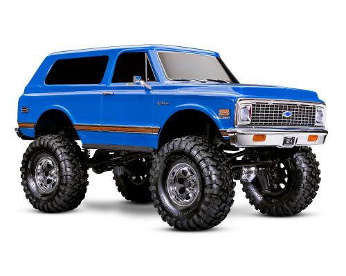 Traxxas TRX-4 1972 Chevrolet Blazer High Trail Edition Blauw TRX92086-4BLUE