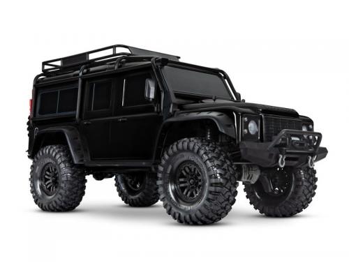 Traxxas TRX-4 Land Rover Crawler Zwart Limited Trophy-Edition TRX82056-4BLK