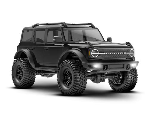 Traxxas TRX-4M 1/18 Scale en Trail Crawler Ford Bronco 4WD Electrische Truck met TQ Zwart TRX97074-1