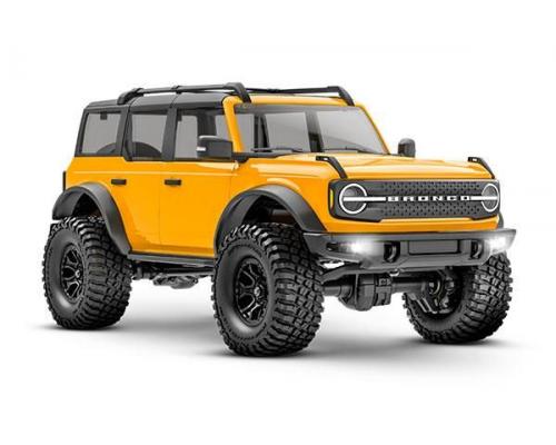 Traxxas TRX-4M 1/18 Scale en Trail Crawler Ford Bronco 4WD Electrische Truck met TQ oranje TRX97074-
