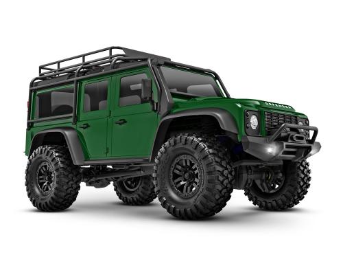 Traxxas TRX-4M 1/18 Schaal en Trail Crawler Land Rover 4WD Elektrische Truck met TQ Groen TRX97054-1