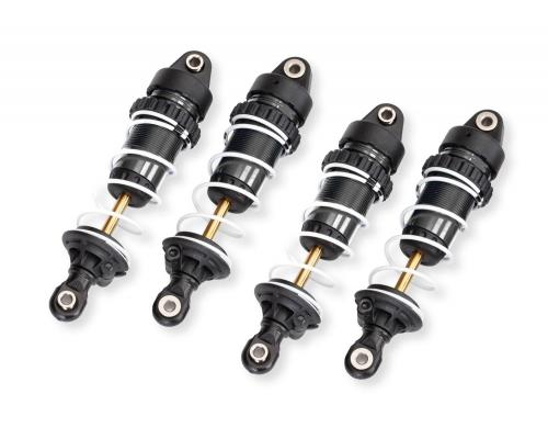 Traxxas TRX10765-GRAY Shocks, GTR long, gret-anodized, PTFE-coated bodies with TiN shaft