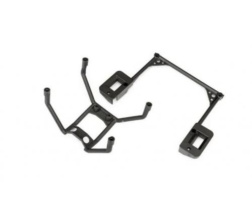Traxxas TRX10915 Body mounts, rear (upper & lower)