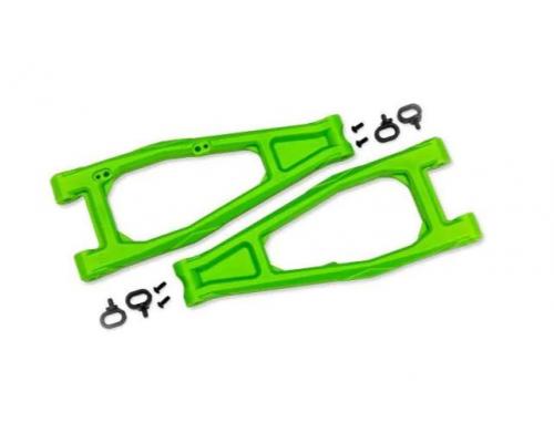 Traxxas TRX10929-GRN Suspension arm, upper, green (left or right, front) (2)