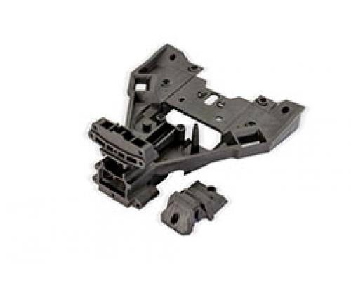 Traxxas TRX10934 Bulkhead, front (lower)/ cap