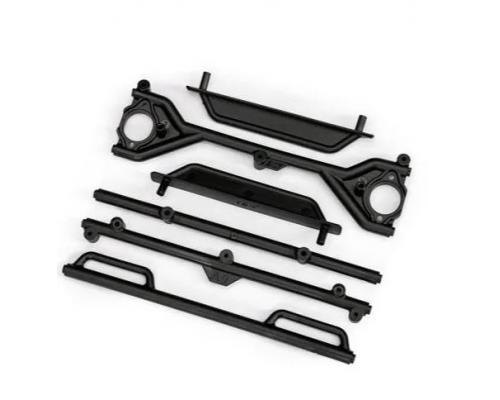 Traxxas TRX10935 Crossbars, body cage (top, middle, interior & roof)/ step rails (left & right)