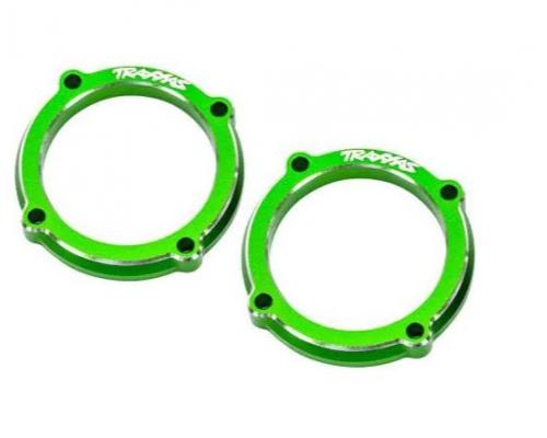 Traxxas TRX10969-GRN Retainer, LED light pod (green-anodized 6061-T6 aluminum) (2)