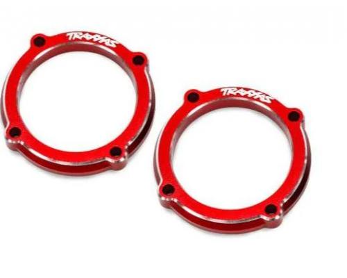 Traxxas TRX10969-RED Retainer, LED light pod (red-anodized 6061-T6 aluminum) (2)