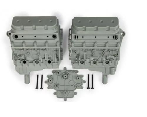 Traxxas TRX10981-GRAY Engine block/ 3x25mm CS (4)