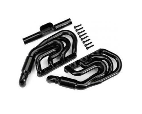 Traxxas TRX10982-BLKEngine exhaust/ 2.5x12mm CS (8)