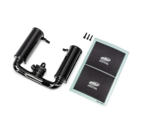 Traxxas TRX10985-BLKGLS Engine intake, black/ 3x12mm CS (1)/ 2.5x12mm CS (2)
