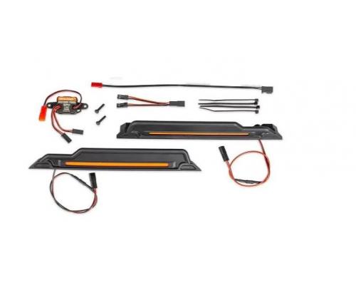 Traxxas TRX10998-ORNG LED light kit, orange, complete (underbody)