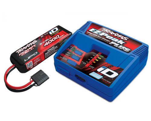 Traxxas TRX2994GX Compleet pakket voor batterij / oplader (inclusief 2970 iD-lader (1), 2849X 4000mA
