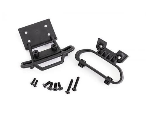 Traxxas TRX3630 Bumper, voor/ bumperbevestiging/ 4x12 CCS (4)/ 4x22 BCS (2)/ 3x10 BCS (2) (past op 2