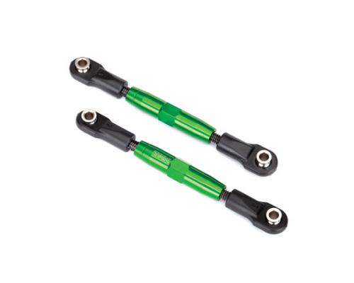 Traxxas TRX3643G Camber links, voor (TUBES groen geanodiseerd, 7075-T6 aluminium, sterker dan titani