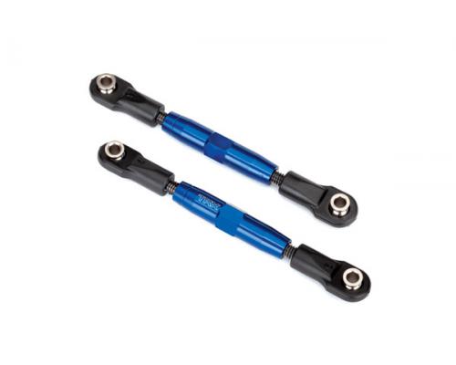 Traxxas TRX3643X Camber links, voor (TUBES blauw geanodiseerd, 7075-T6 aluminium, sterker dan titani