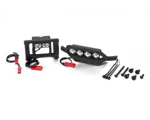 Traxxas TRX3794 LED-verlichtingsset, compleet (inclusief voor- en achterbumpers met LED-lichtbalk, L