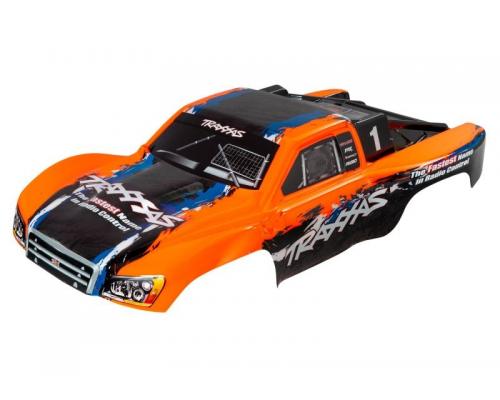 Traxxas TRX5850 Body, Slash 4X4, Oranje (geverfd, emblemen aangebracht)