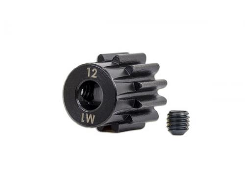 Traxxas TRX6482X Tandwiel, 12-T pinion (1,0 metrische spoed) (past op 5 mm as)/stelschroef