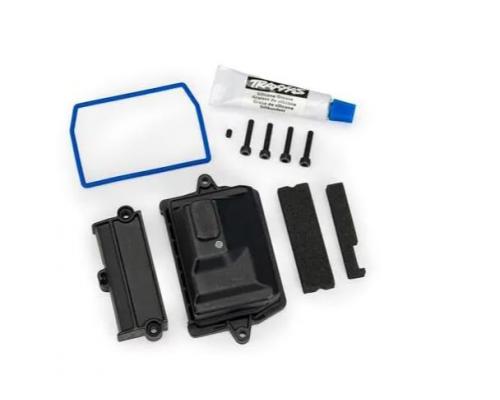 Traxxas TRX7724X Box, receiver (sealed)/ wire cover/ foam pads/ silicone grease/ 3x15 CS (4)