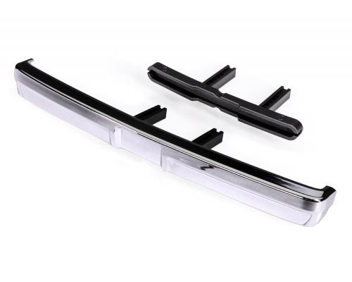 Traxxas TRX8069X BUMPER, FRONT (CHROME)/ BUMPER MOUNT