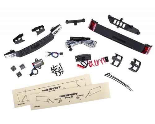 Traxxas TRX8085 LED-verlichtingsset, compleet met stroomvoorziening (met koplampen, achterlichten en