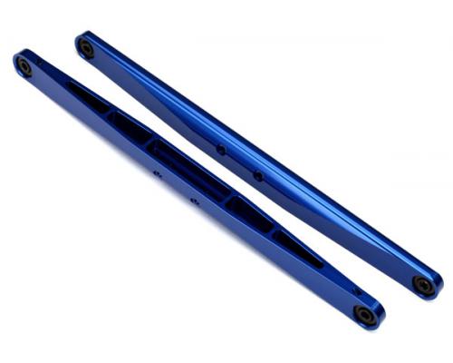Traxxas TRX8544X Traverse arm, aluminium (blauw-geanodiseerd) (2) (samengesteld met holle ballen)