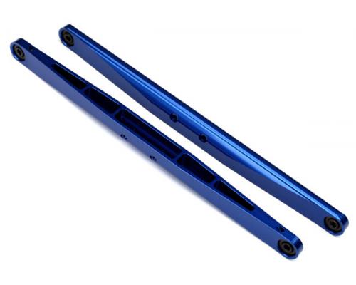 Traxxas TRX8544X Traverse arm, aluminium (blauw-geanodiseerd) (2) (samengesteld met holle ballen)