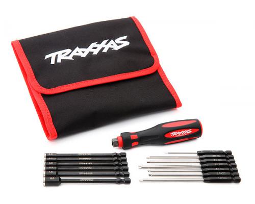Traxxas TRX8710 Speed Bit Master Set, zeskant- en moeraandrijving, 13-delig, inclusief premium handv
