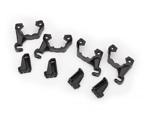 Traxxas TRX8885 trillingdempers (frame, linker (2), kader, rechts (2)) / portal mounts (1 elk, voorz