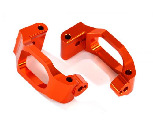 Traxxas TRX8932A Casterblokken (c-hubs), 6061-T6 aluminium (oranje geanodiseerd), links en rechts /