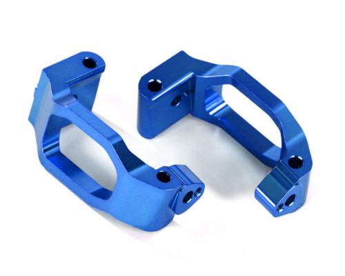 Traxxas TRX8932X Casterblokken (c-hubs), 6061-T6 aluminium (blauw geanodiseerd), links en rechts /