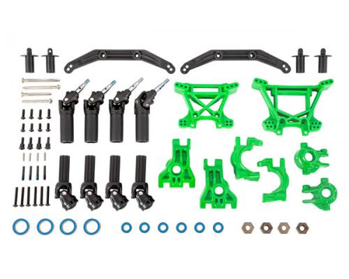 Traxxas TRX9080G Outer Driveline & Suspension Upgrade Kit, extreme heavy duty, groen